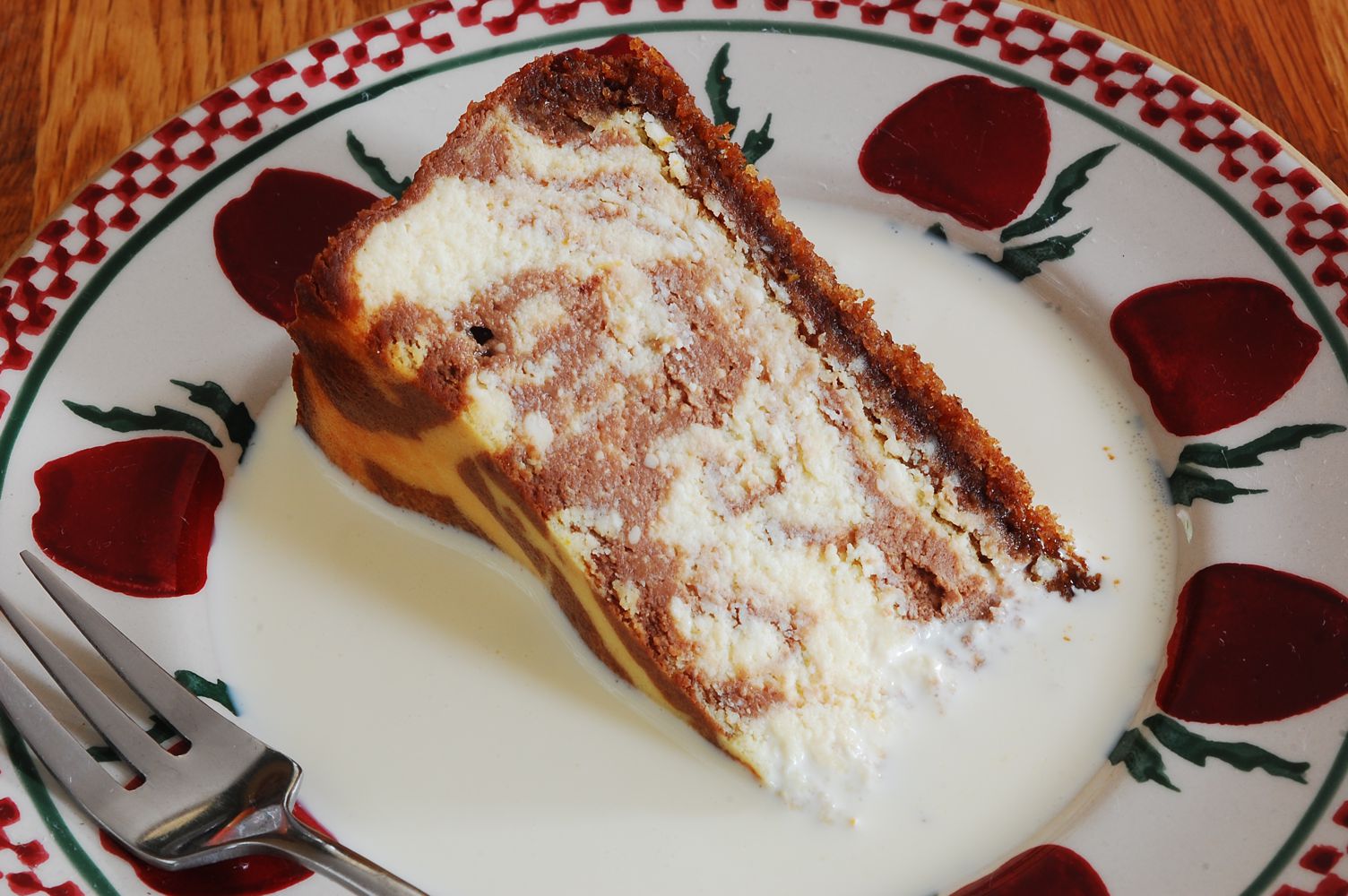 Baileys Marbled Cheesecake - Real Irish Desserts